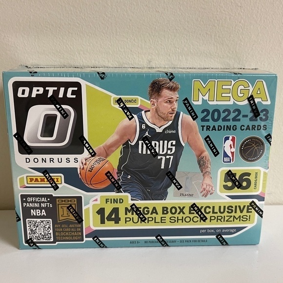 Panini: 2022-23 NBA Donruss Optic Basketball Trading Cards, Mega Box - Picture 1 of 6